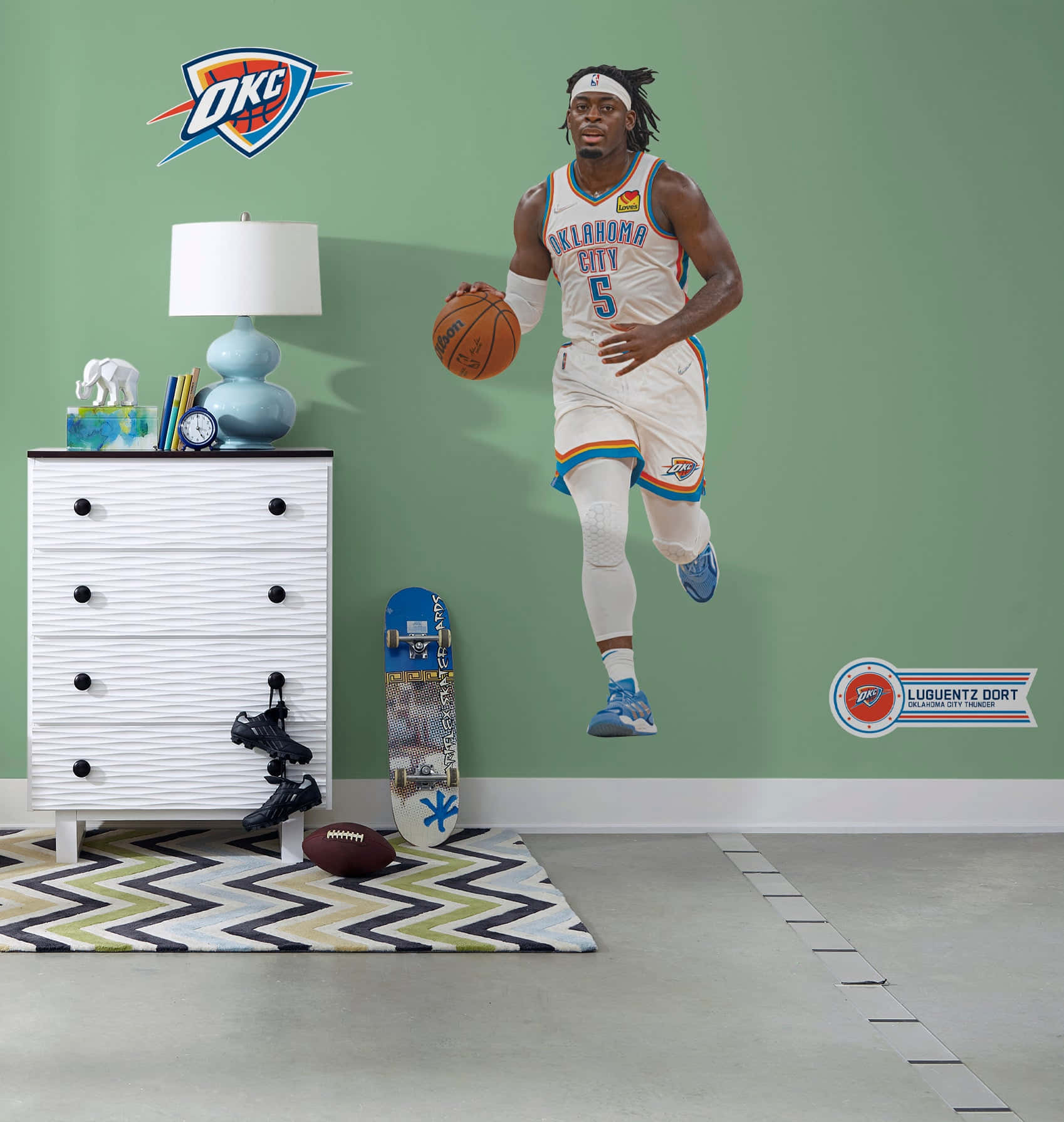 Nba Luguentz Dort Wall Decal Background