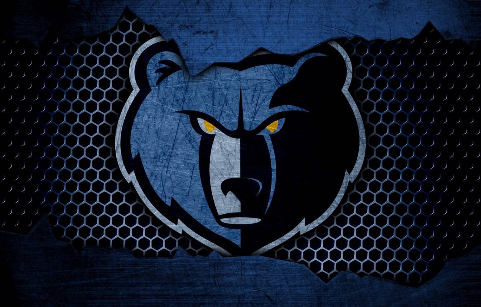 Nba Memphis Grizzlies Logo Fanart Background