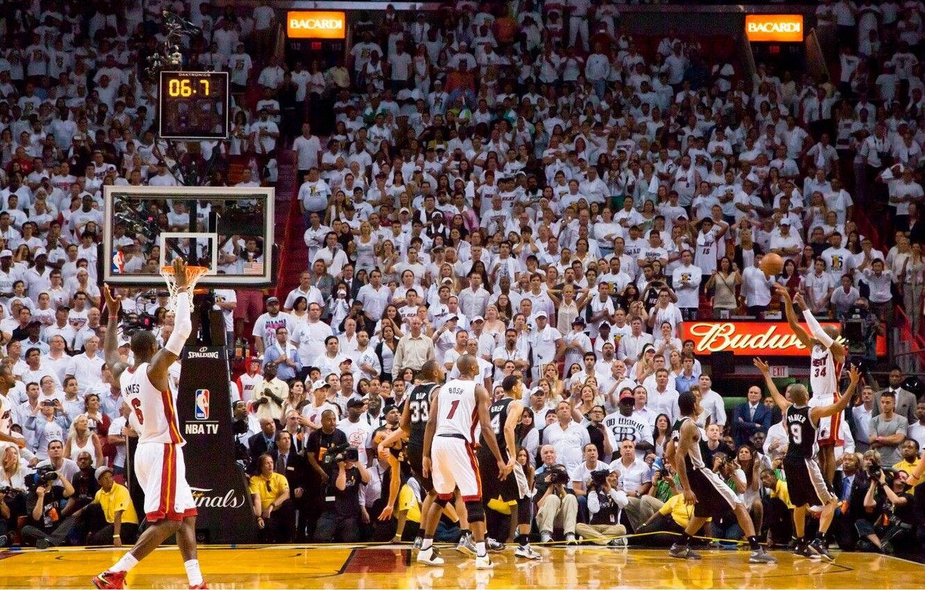 Nba Miami Heat Ray Allen Last Shot