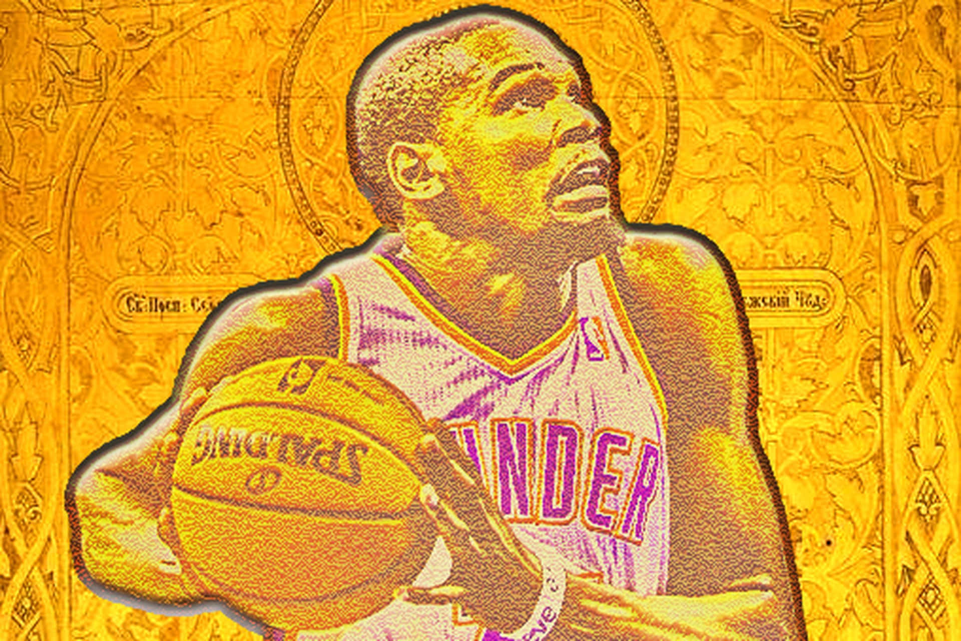 Nba Oklahoma City Thunders Basketball Player Kevin Durant