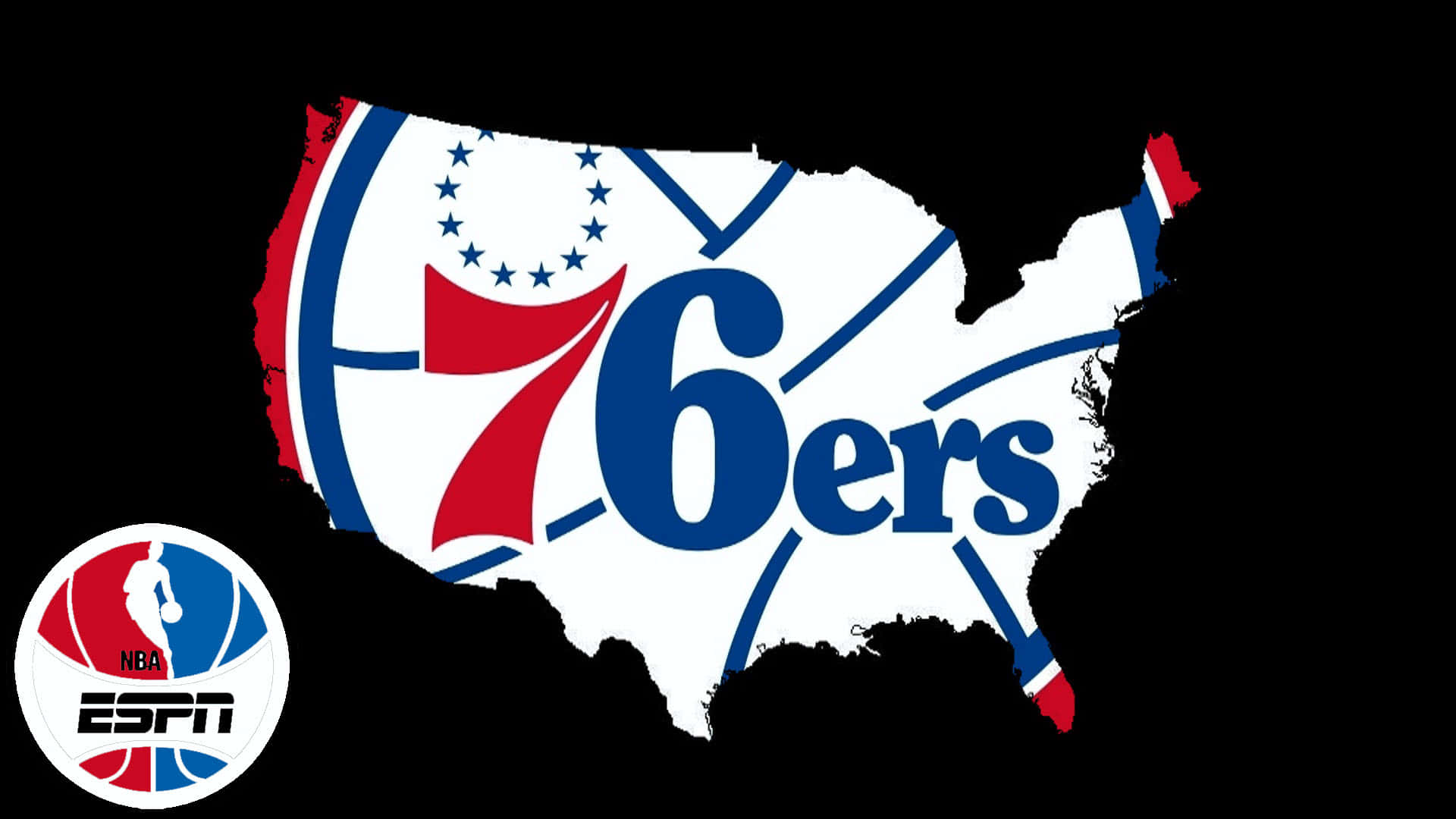 Nba Philadelphia 76ers On Iphone Screen Background