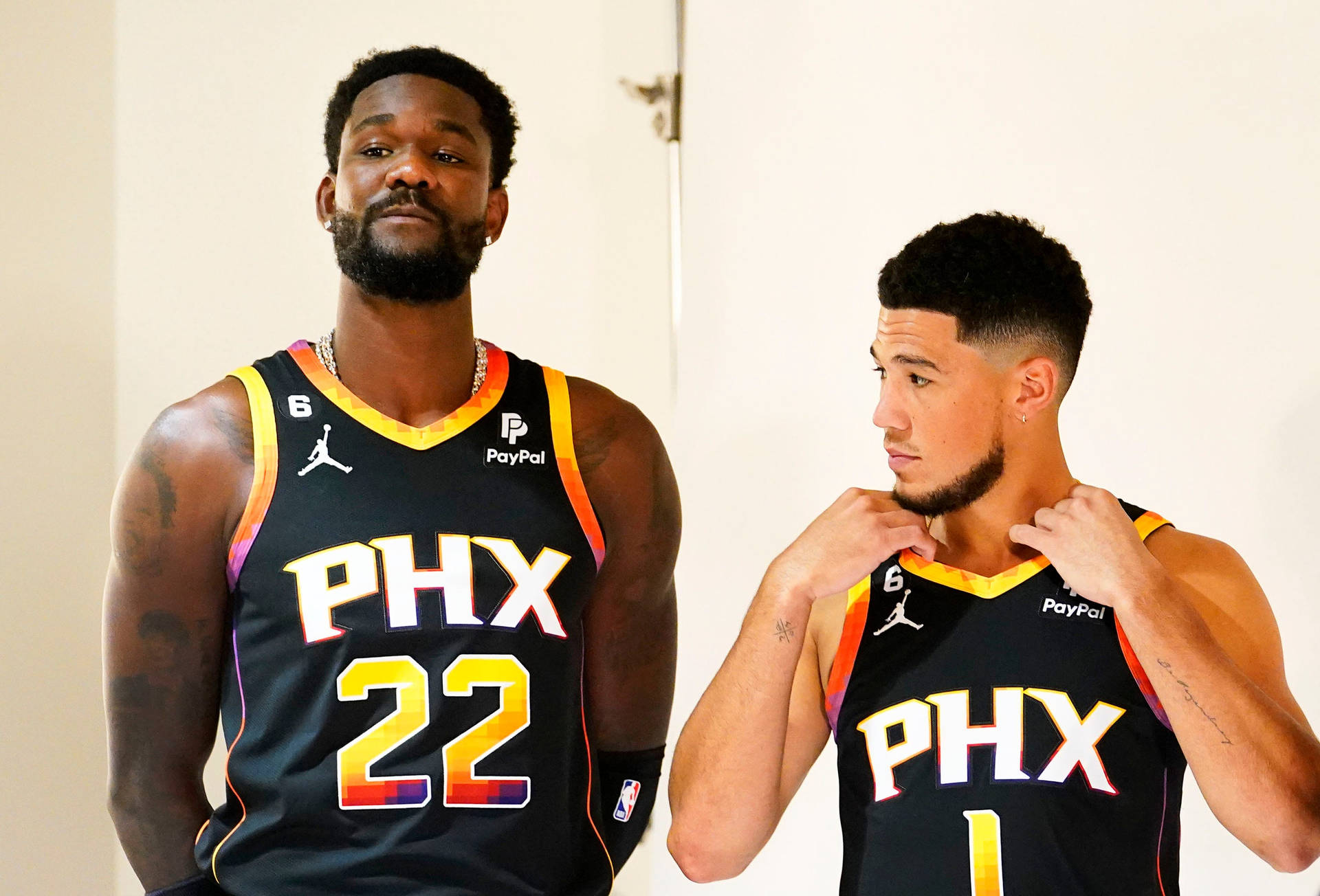 Nba Phoenix Suns Deandre Ayton Devin Booker