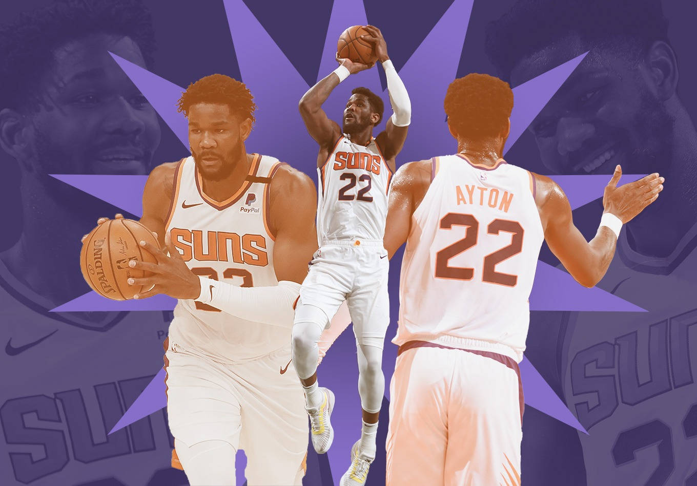 Nba Player Deandre Ayton Graphic Art