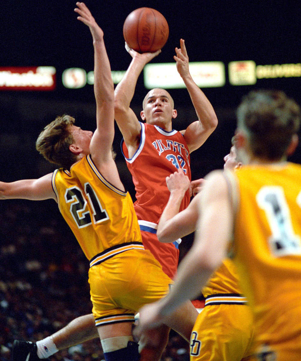 Nba Player Jason Kidd Floater Shot