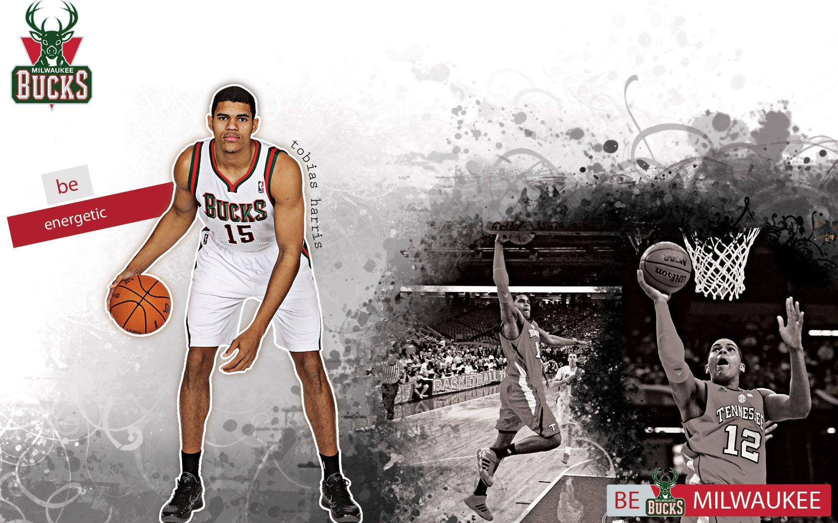 Nba Player Milwaukee Bucks Tobias Harris Art