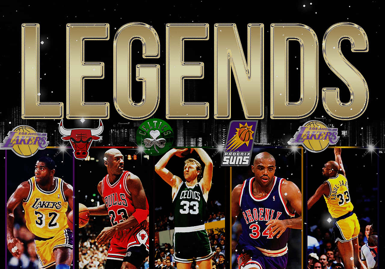 Nba Players Legends Lakers Celtics
