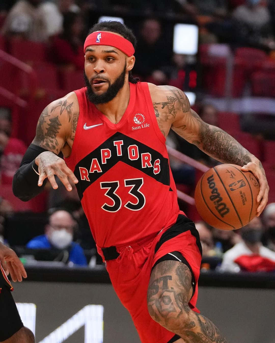 Nba Professional Basketball Player Gary Trent Jr Background