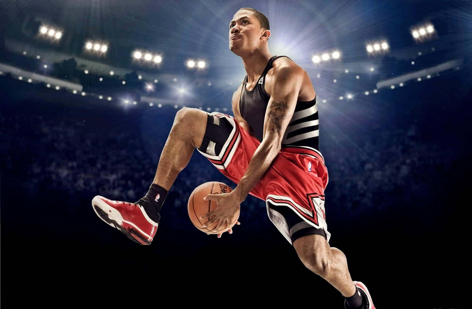 Nba Star Derrick Rose Background