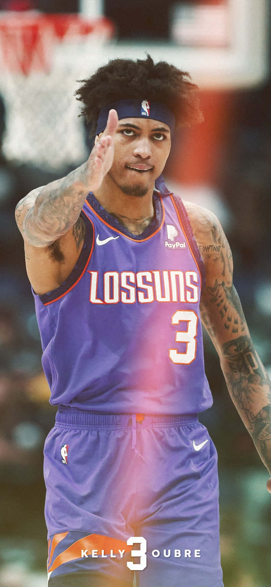 Nba Star Kelly Oubre Jr. Background