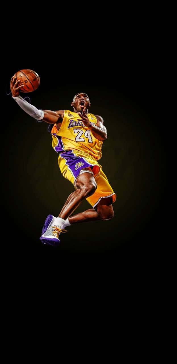 Nba Star Kobe Bryant, Mamba Out Background