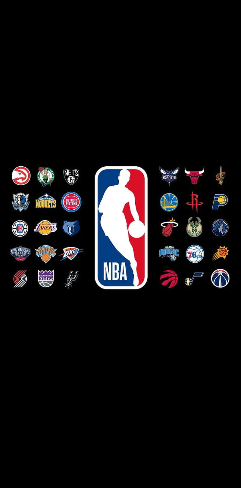 Nba Team Logos Background
