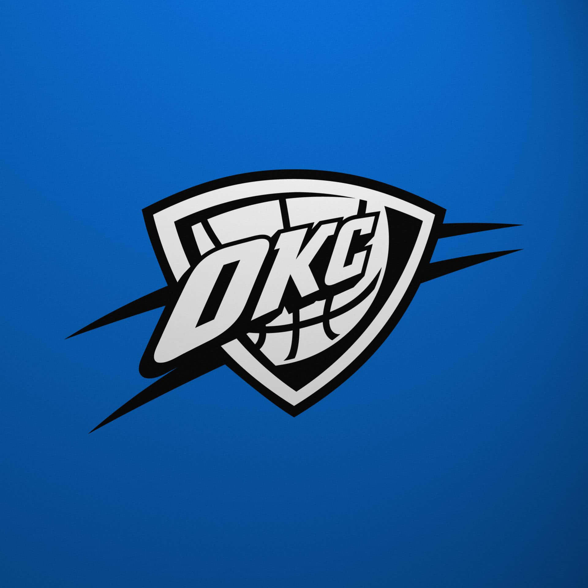 Nba Team Okc Oklahoma City Thunders Logo Background