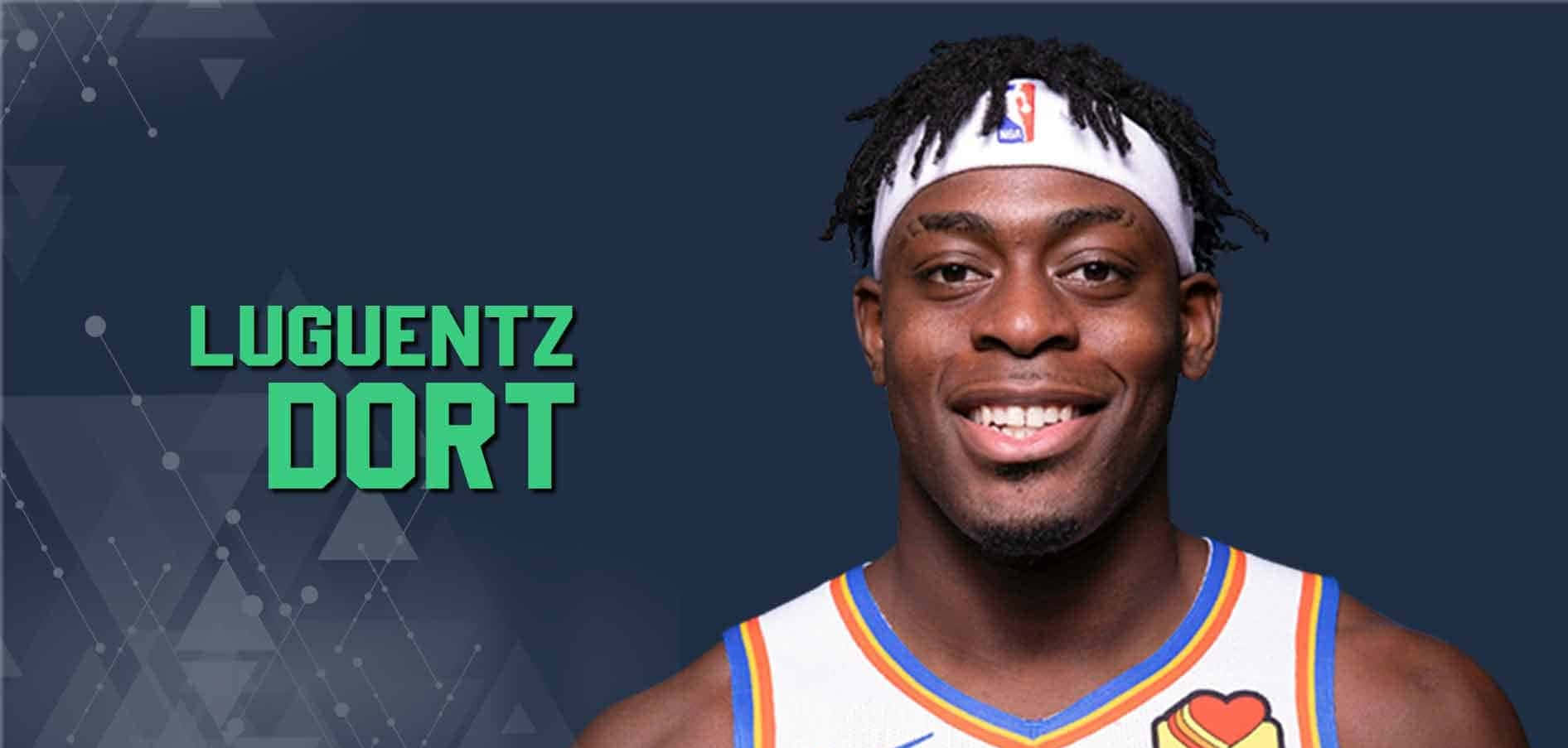 Nba Thunder Luguentz Dort Poster Background