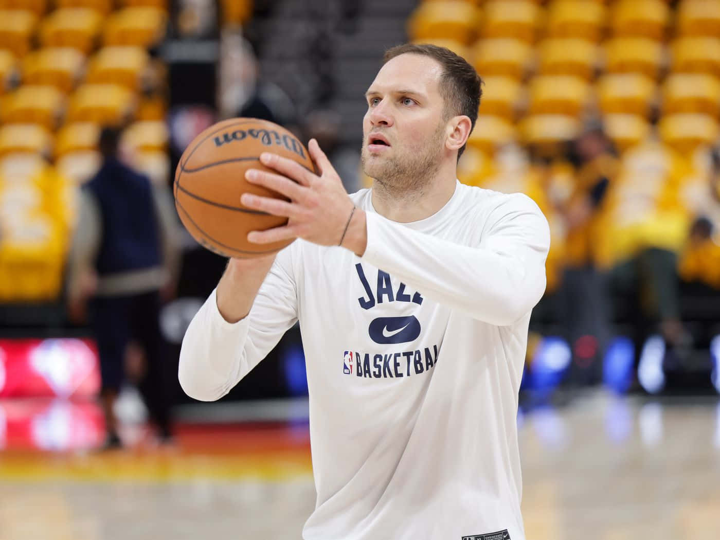 Nba Utah Jazz Bojan Bogdanovic Background