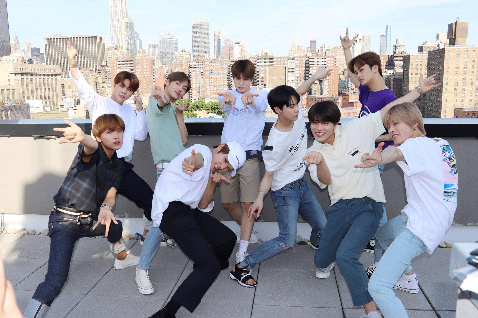 Nct 127 Spiderman Pose Background