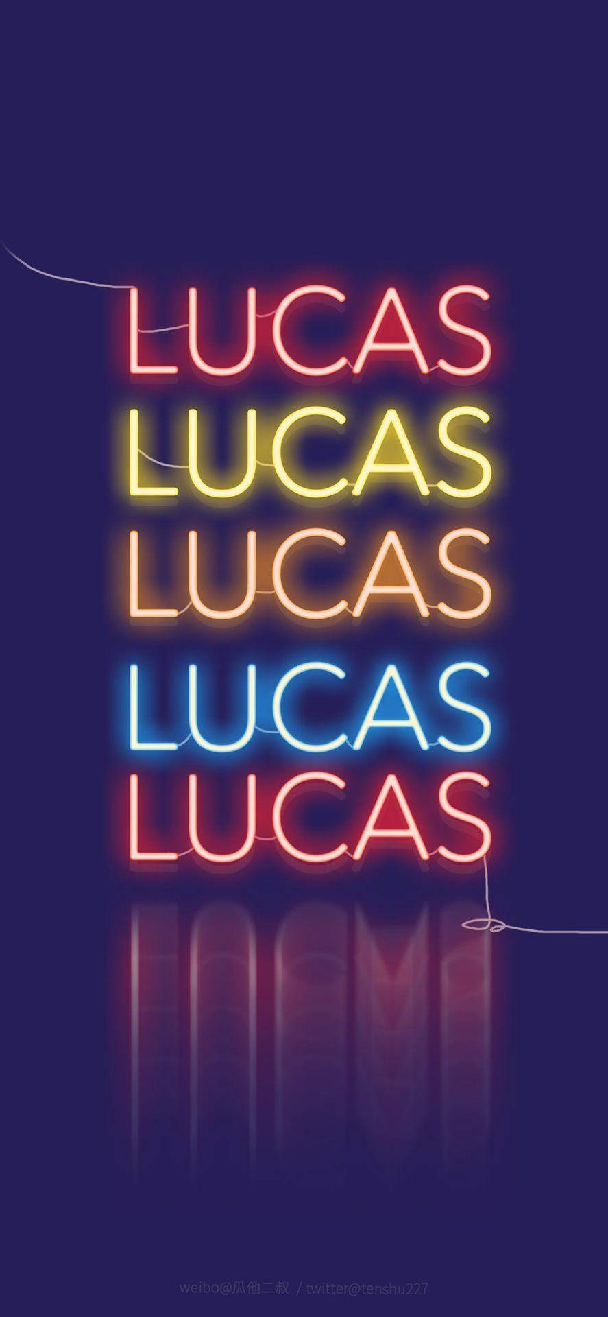 Nct Lucas Led Light Background