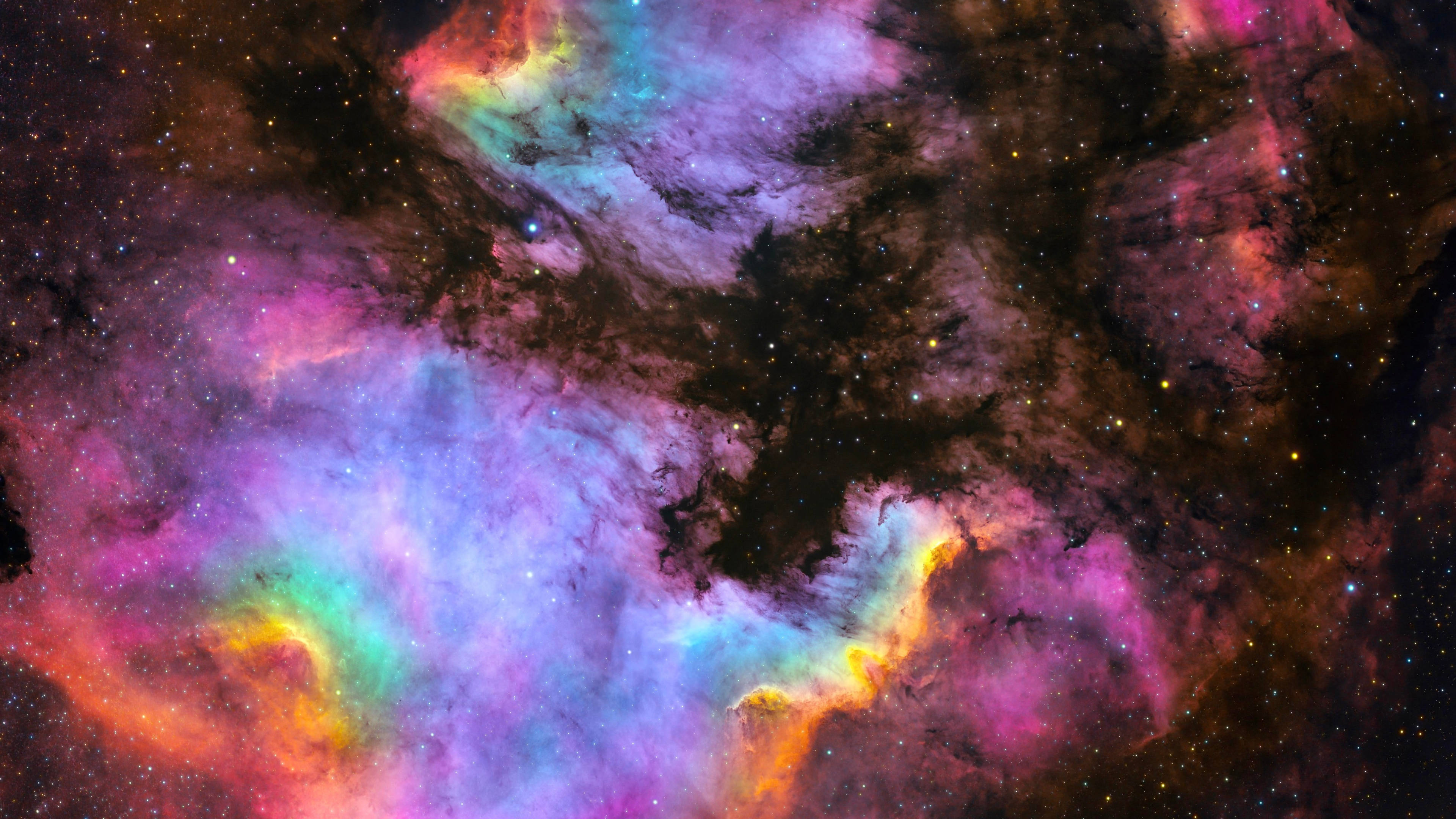 Nebula Colorful Galaxy Background