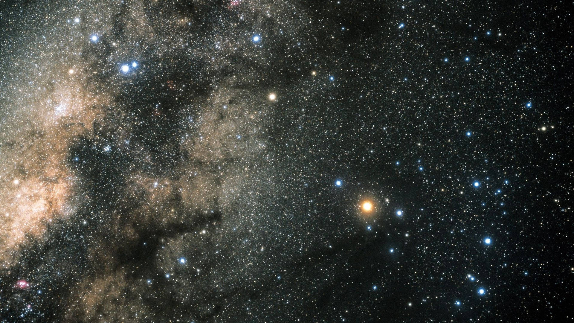 Nebula Galaxy And Starry Sky Background