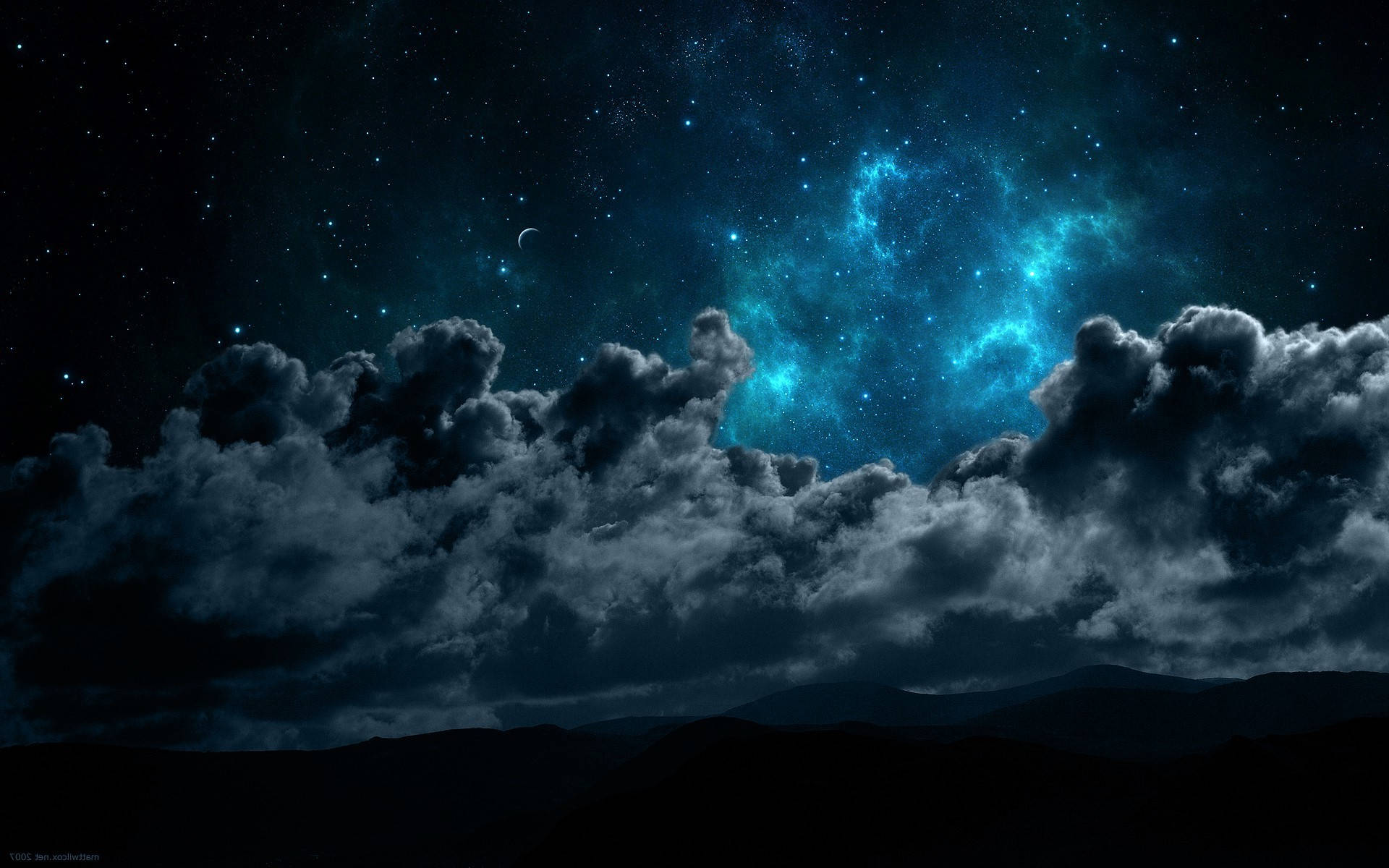 Nebula High Resolution Clouds Background