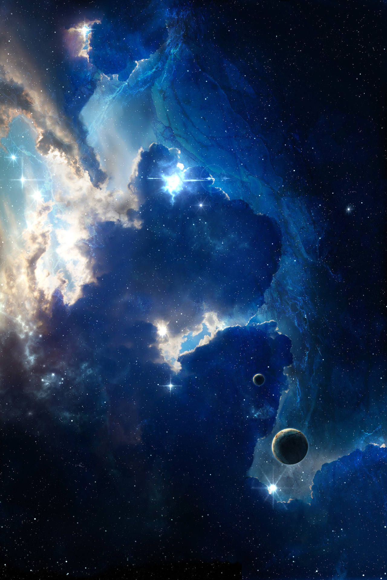 Nebula, Stars, Shine, Galaxy, Space Background