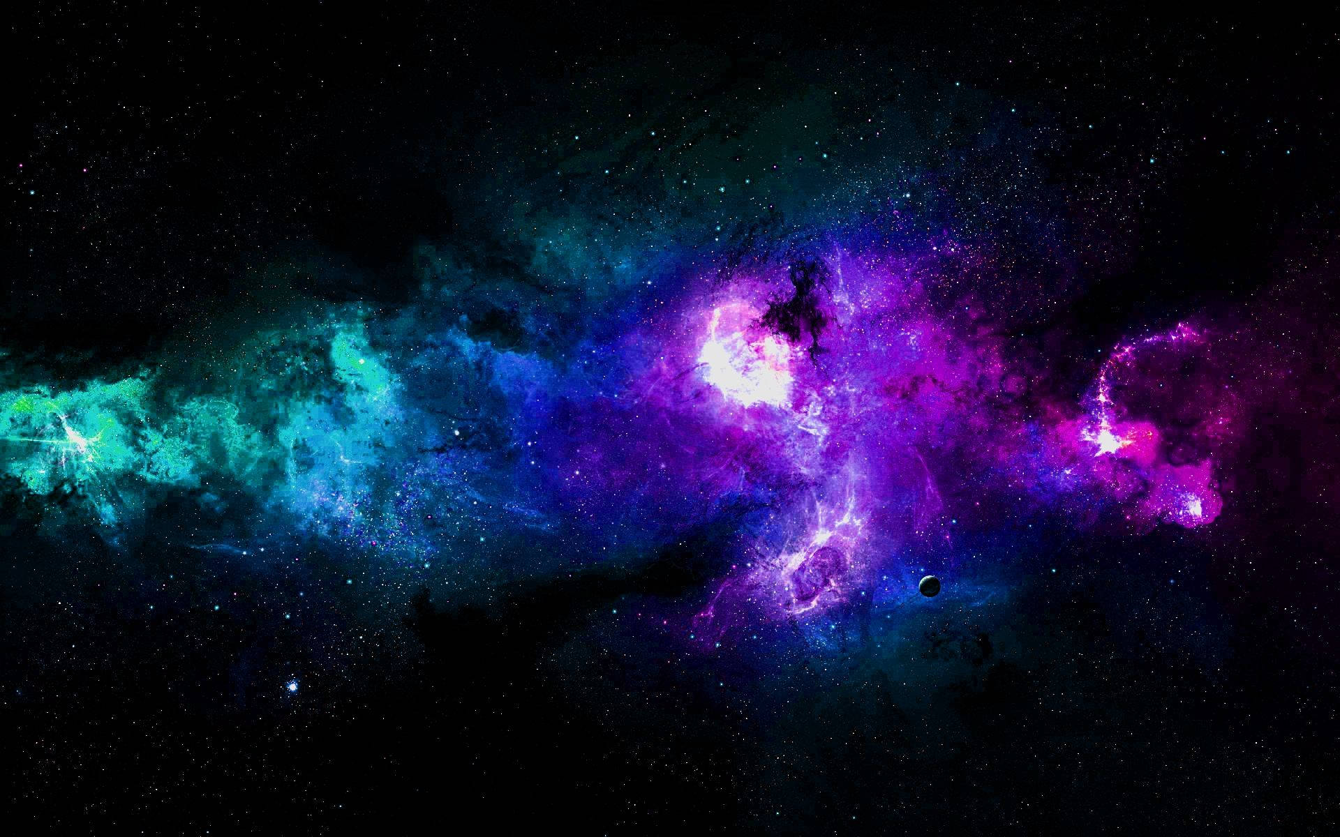 Nebula Stars Space Wallpaper. Background