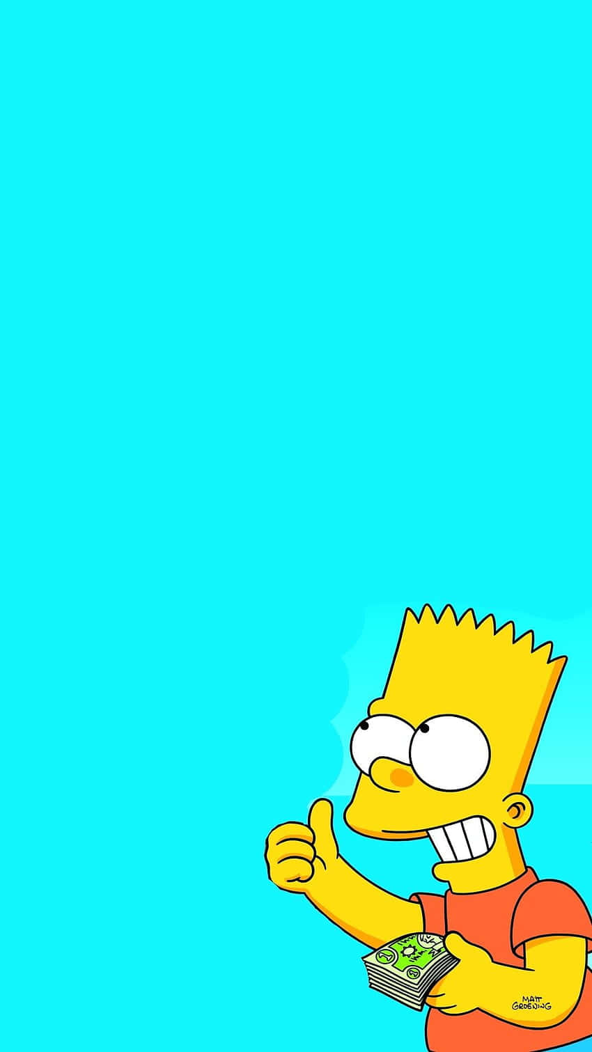 Need An Unusual Way To Spend An Afternoon? Try Bart Simpson Weed! Background