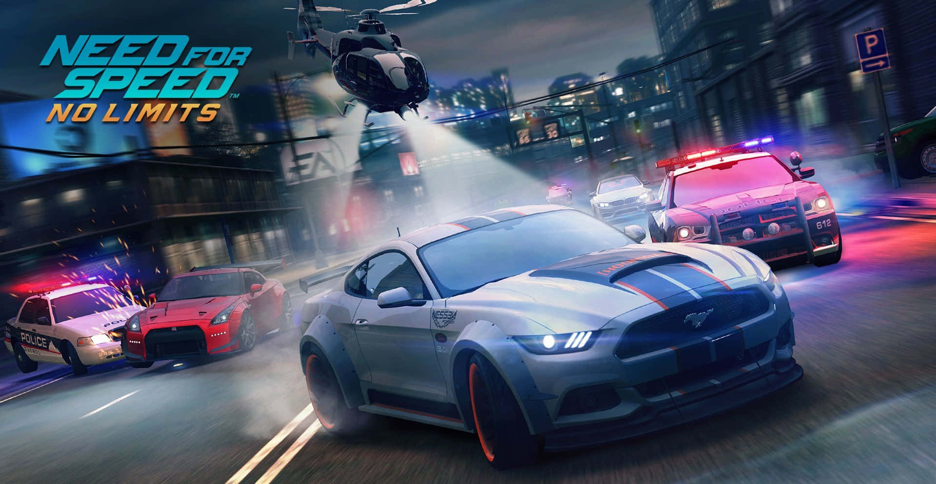 Need For Speed Cars Laptop Background