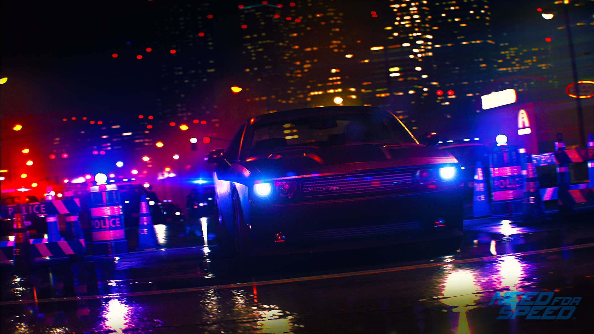 Need For Speed Dodge Challenger Background
