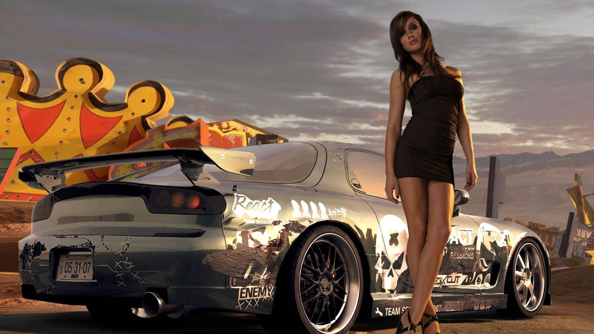 Need For Speed Heat Model Background