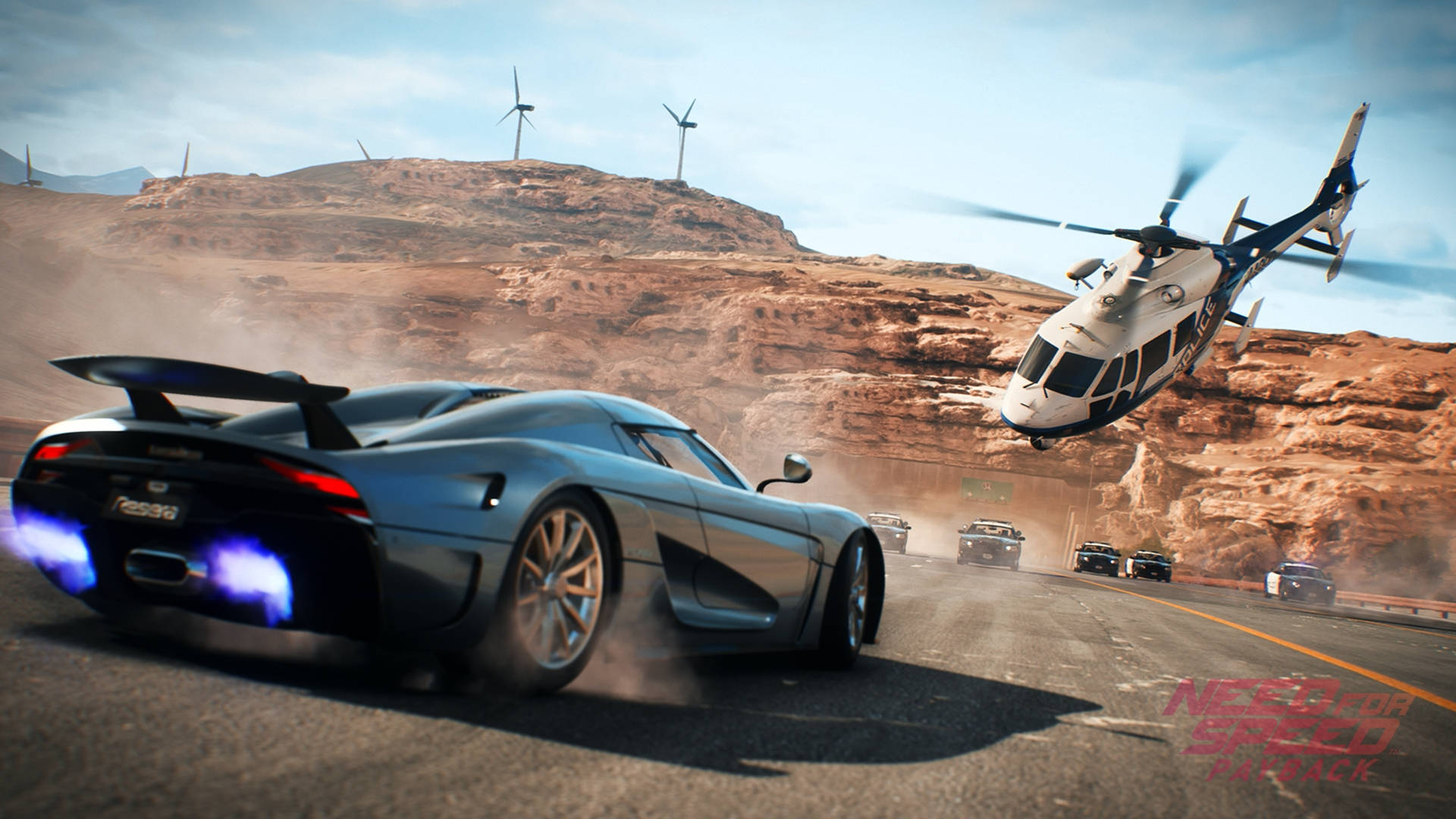 Need For Speed Payback Arresting In Desert
