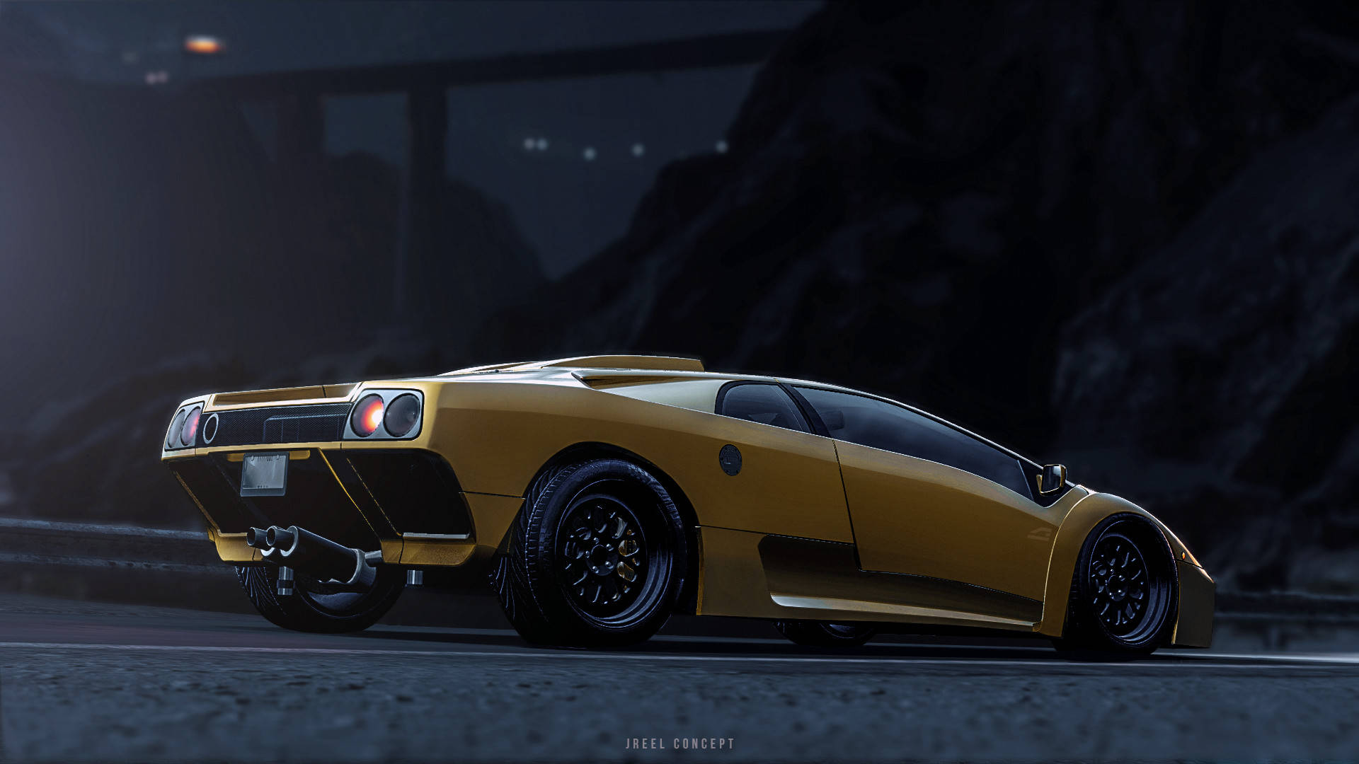 Need For Speed Payback Lamborghini Diablo Background