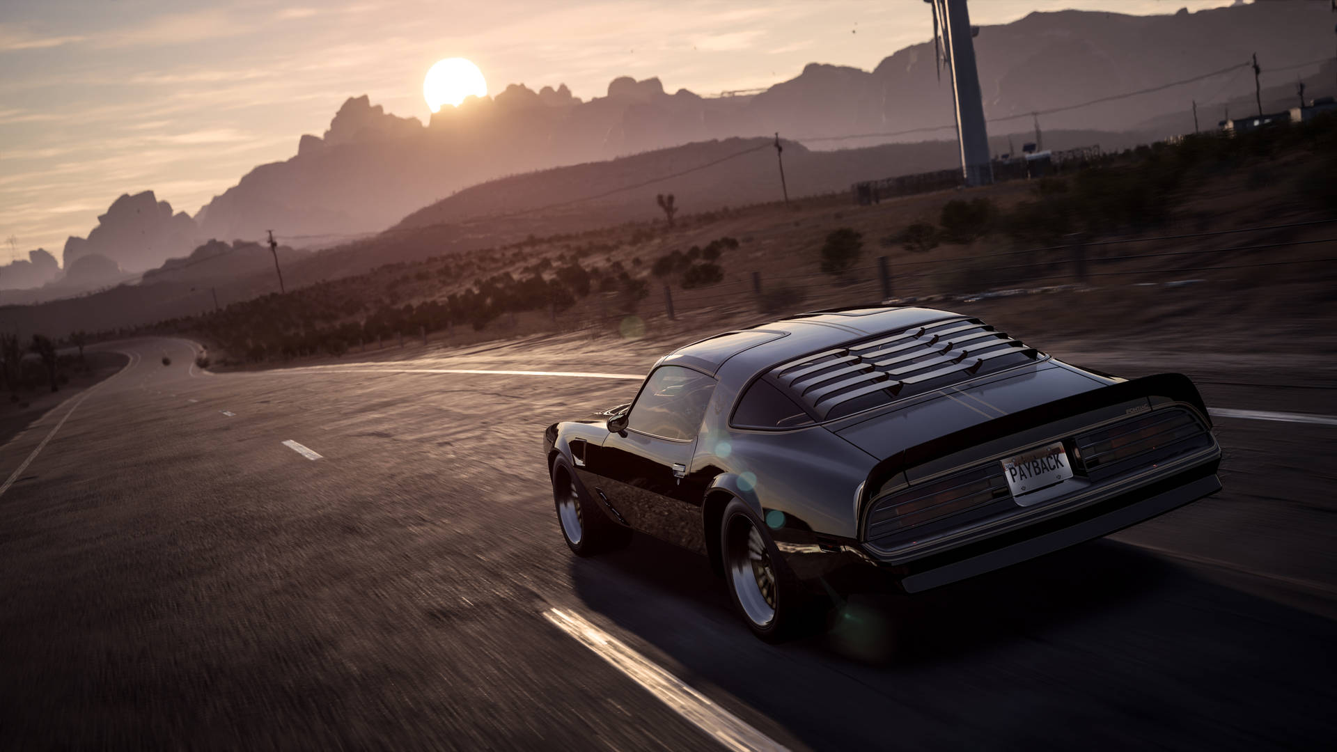 Need For Speed Payback Pontiac Firebird Background