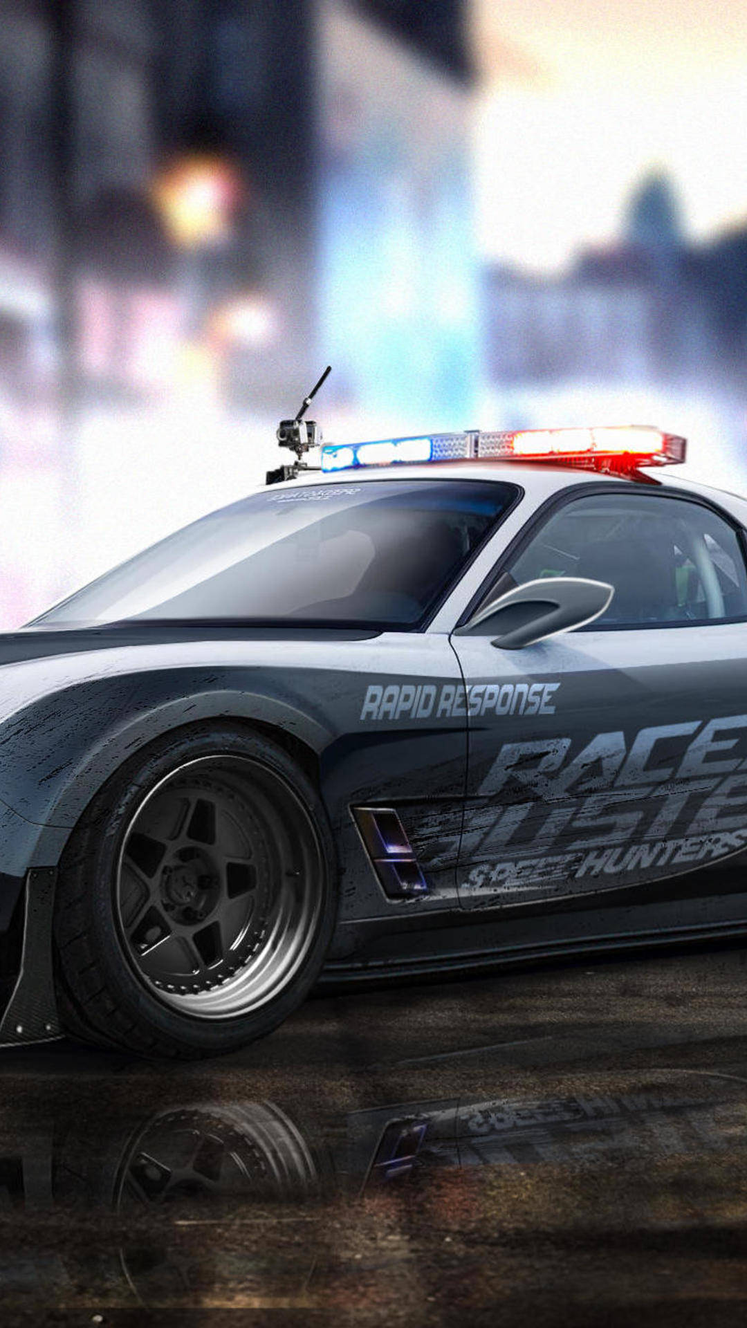 Need For Speed Police Car Background