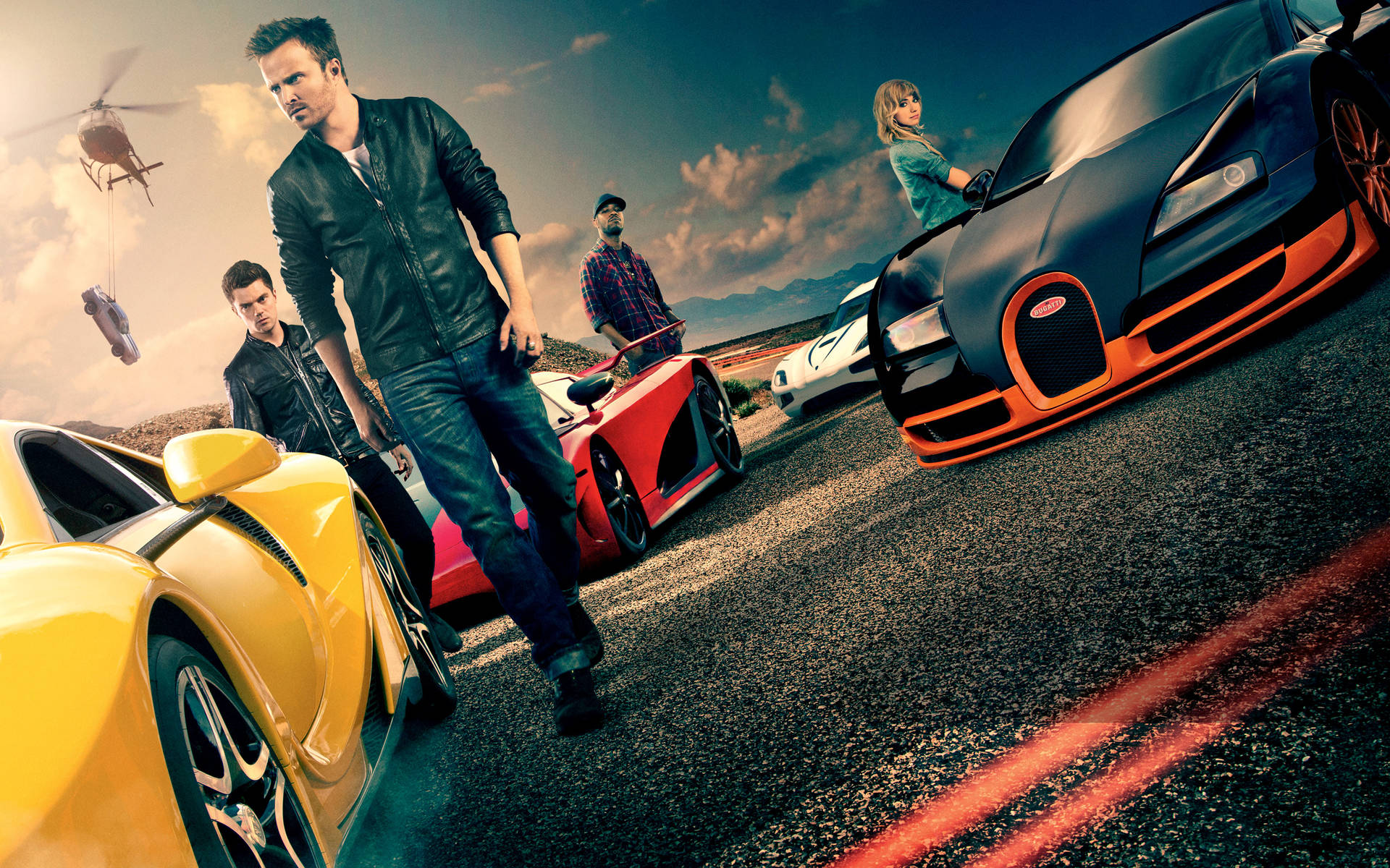 Need For Speed Poster Cast Background