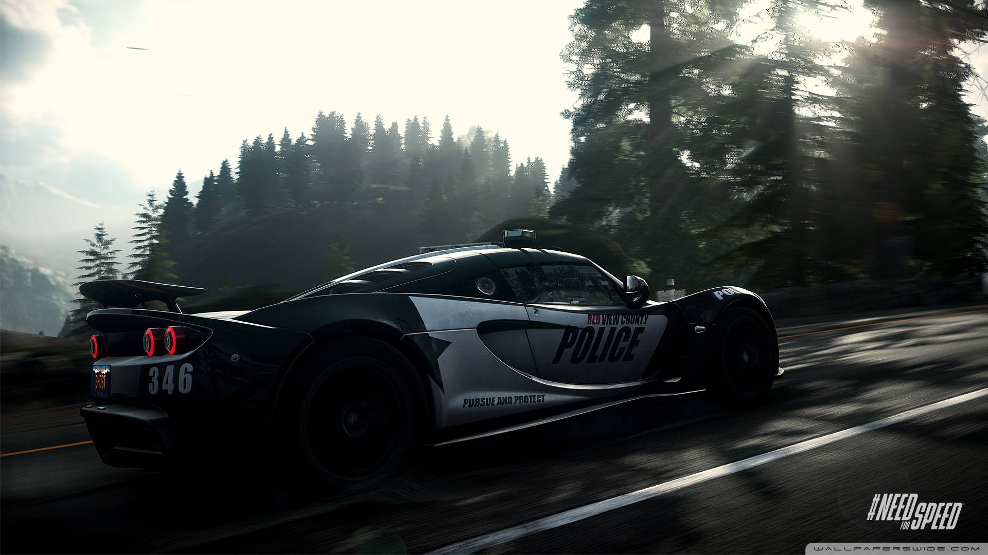 Need For Speed Rivals Police Car Background