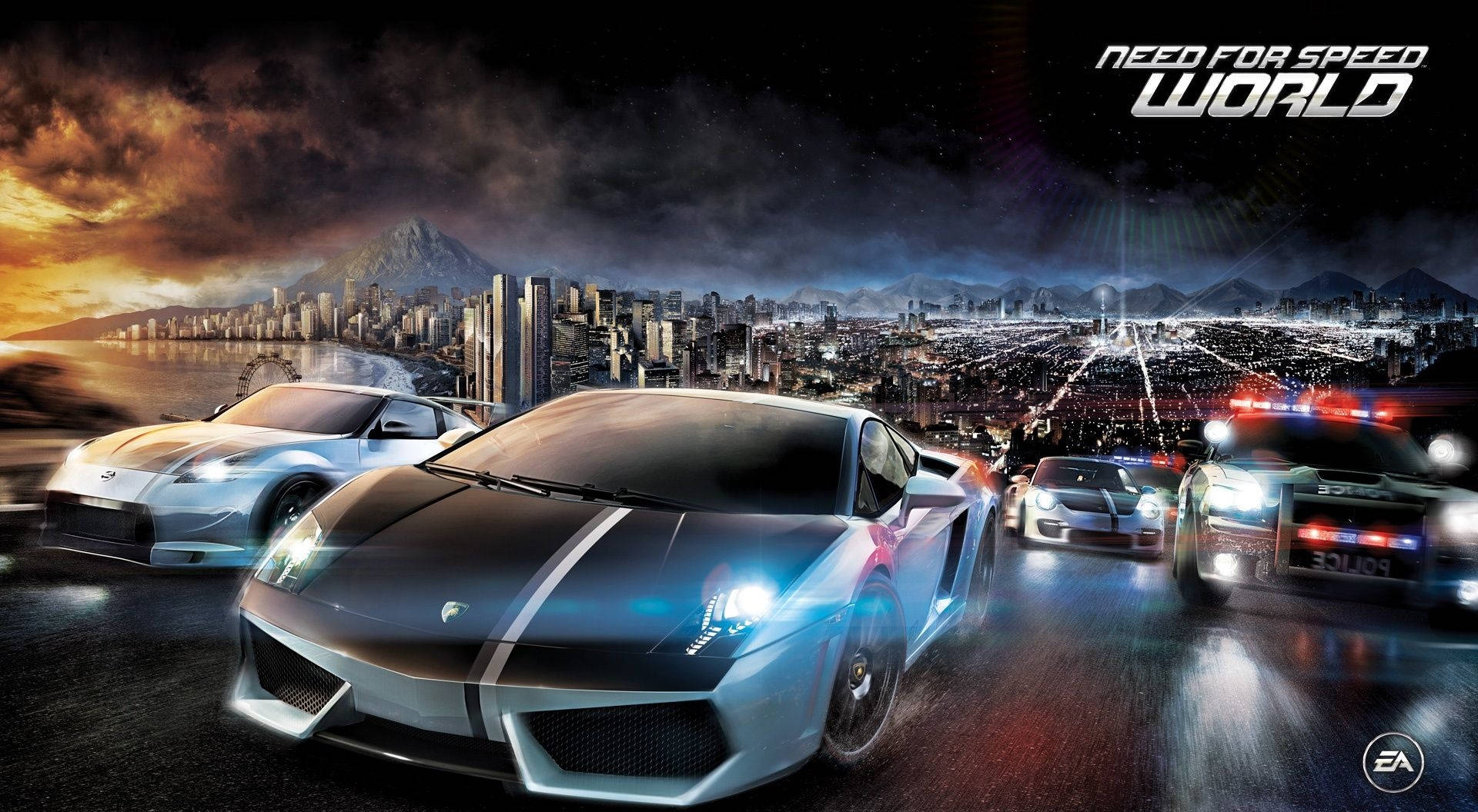 Need For Speed World - Wallpaper Background