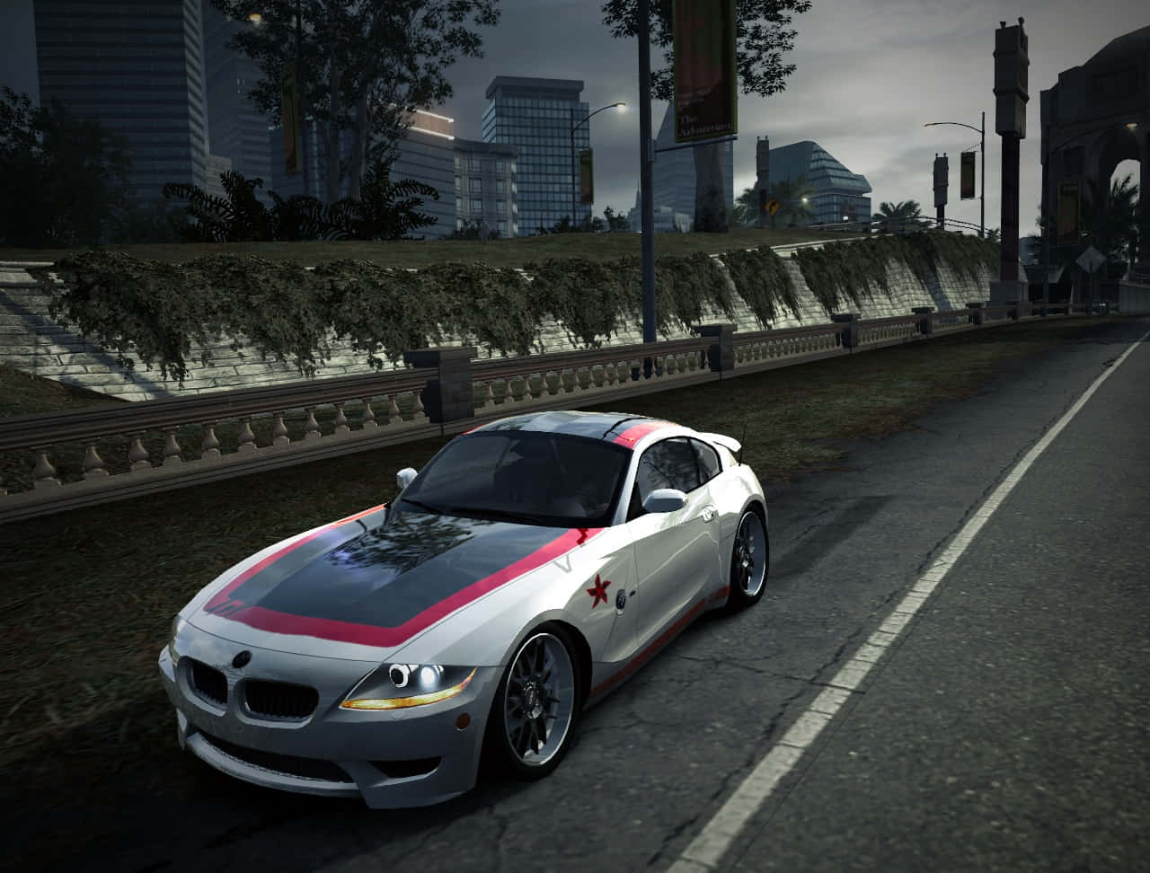 Needfor Speed World White B M W Z4 Racing Background