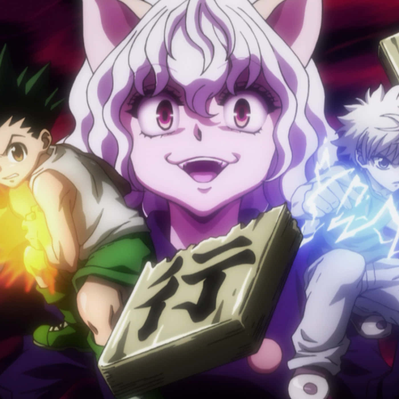 Neferpitou Close-up Hunter X Hunter Pfp Background