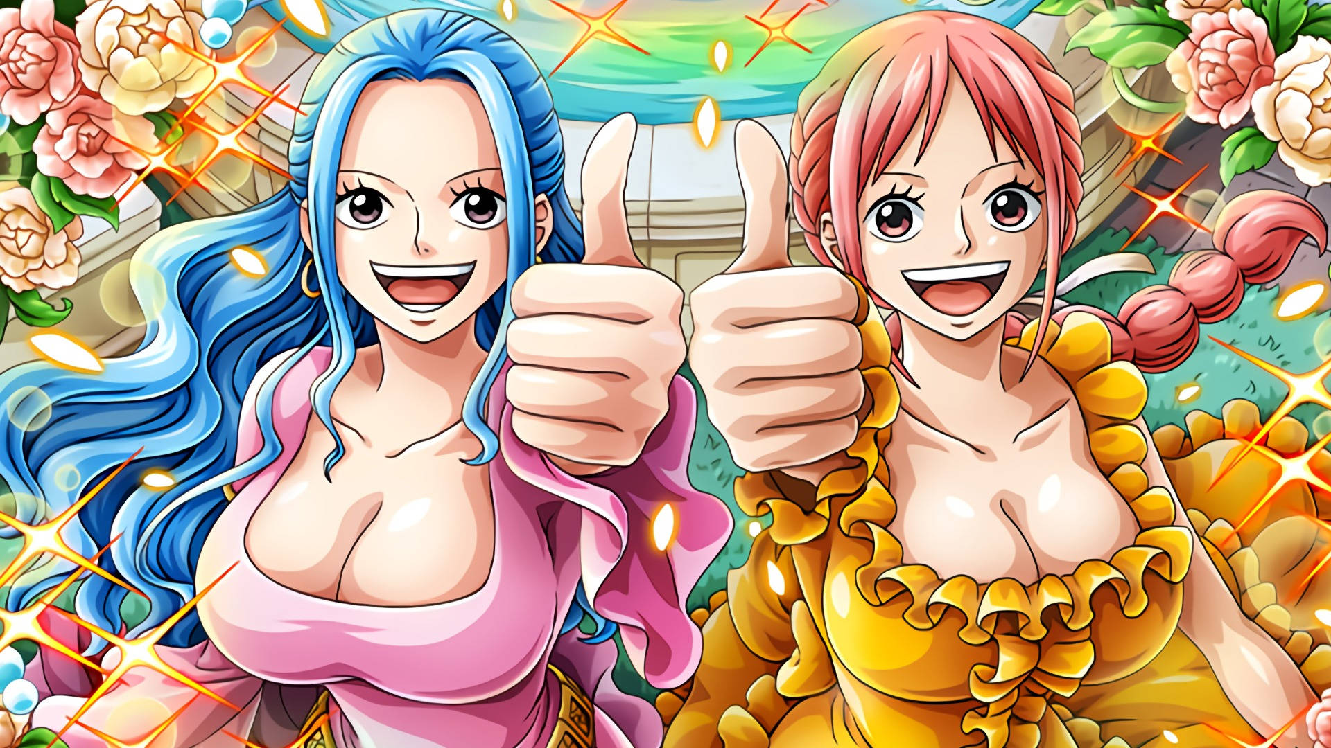 Nefertari Vivi And Nami One Piece