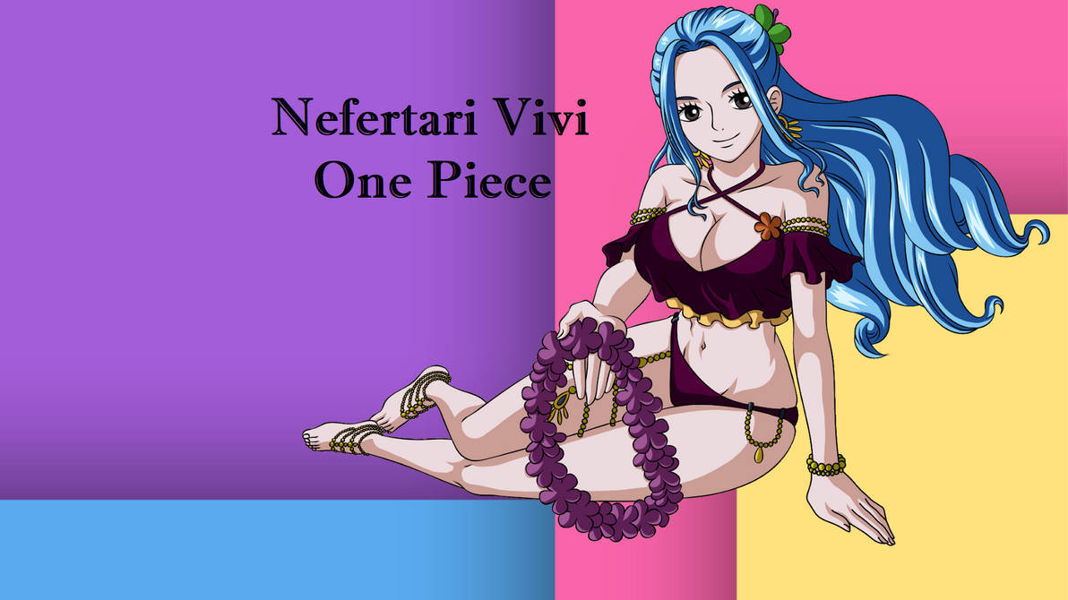 Nefertari Vivi Bikini Poster Background