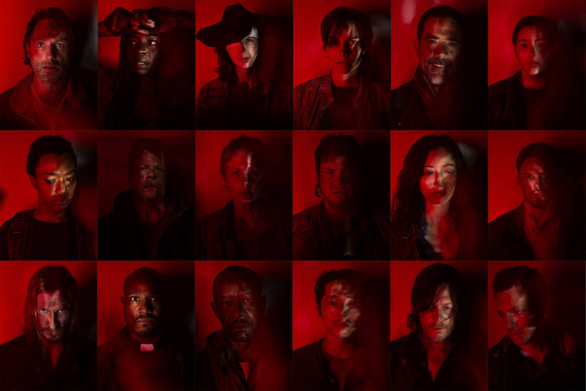 Negan And The Walking Dead Characters Background
