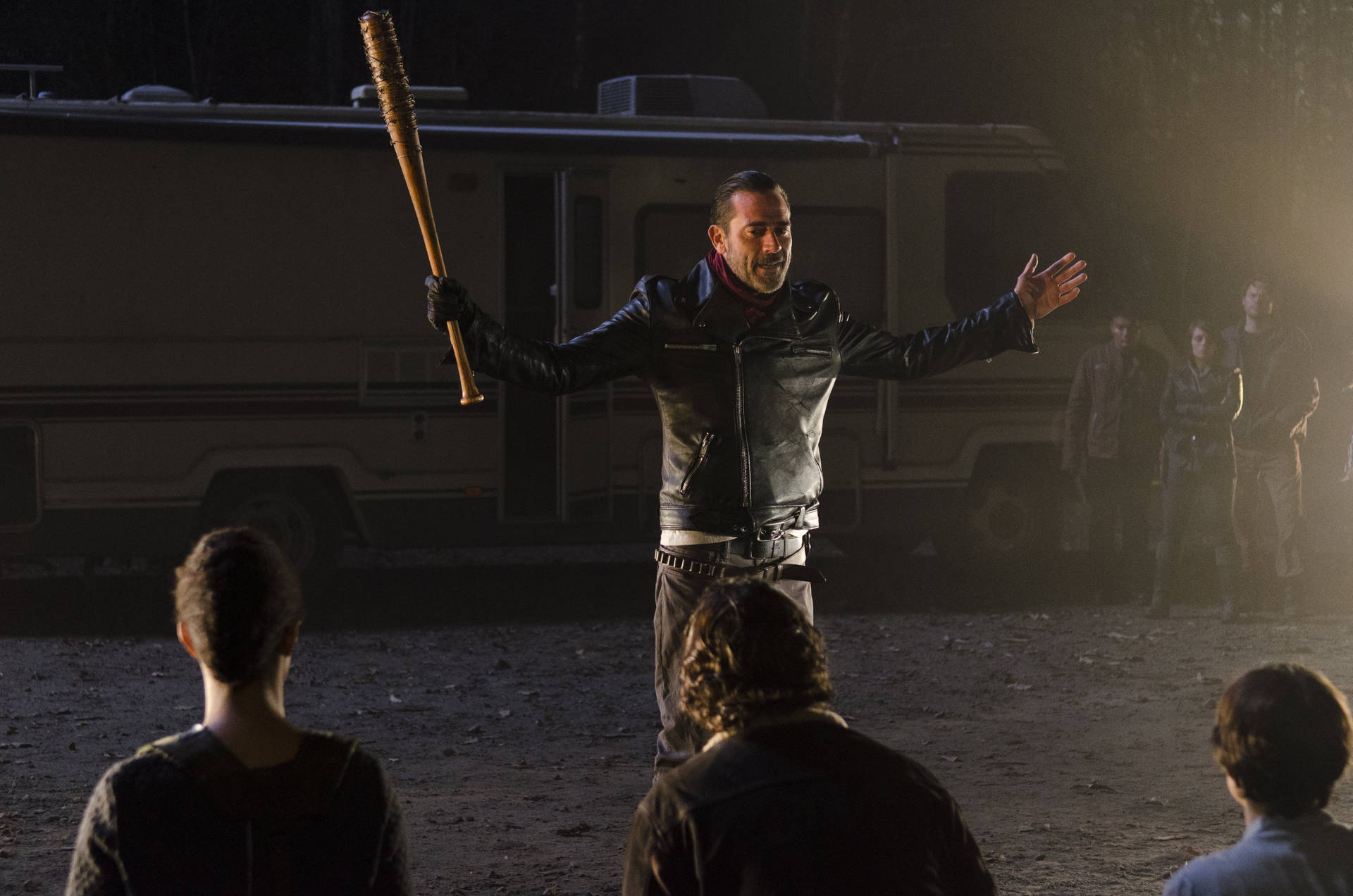 Negan With Outstretched Arms
