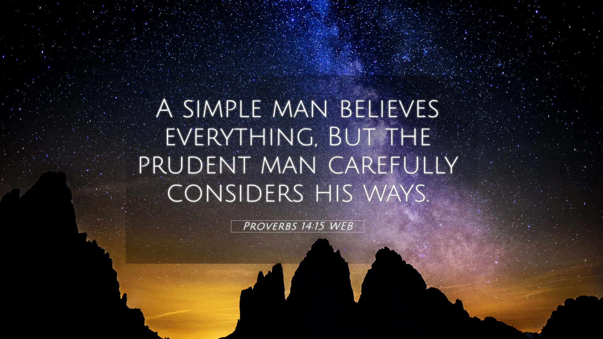 Negligible Quote Proverb Verse Background