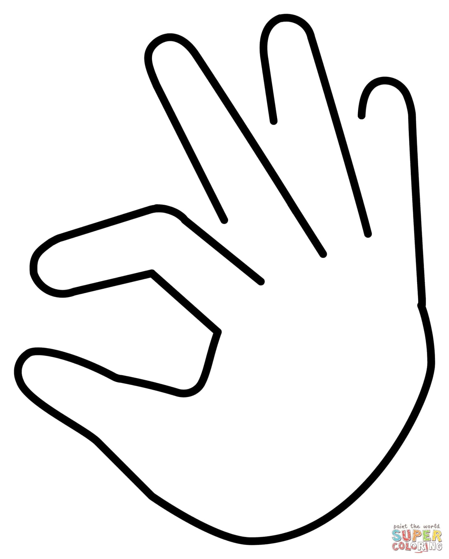 Negligible Sketch Hand Background