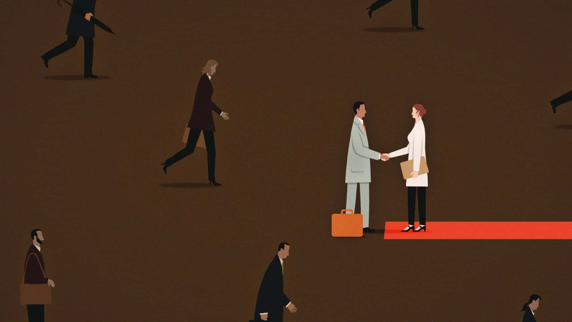 Negotiation In Progress Background