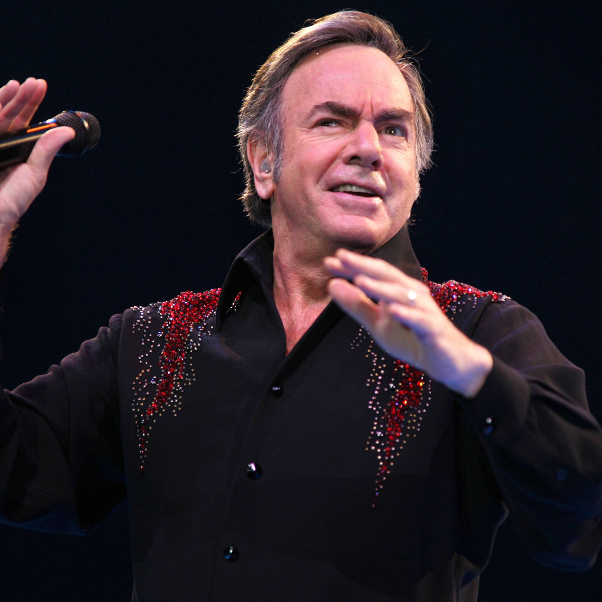 Neil Diamond Atlantic City Boardwalk Hall Background