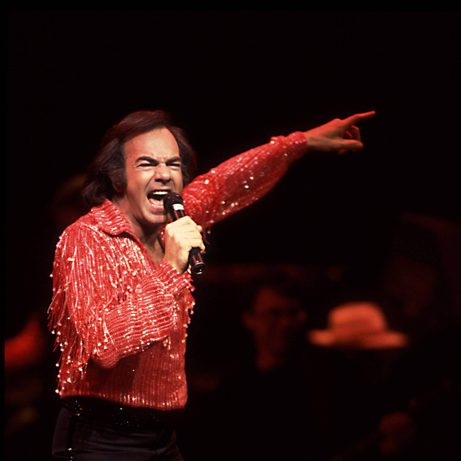 Neil Diamond Poplar Creek Music Theater Background