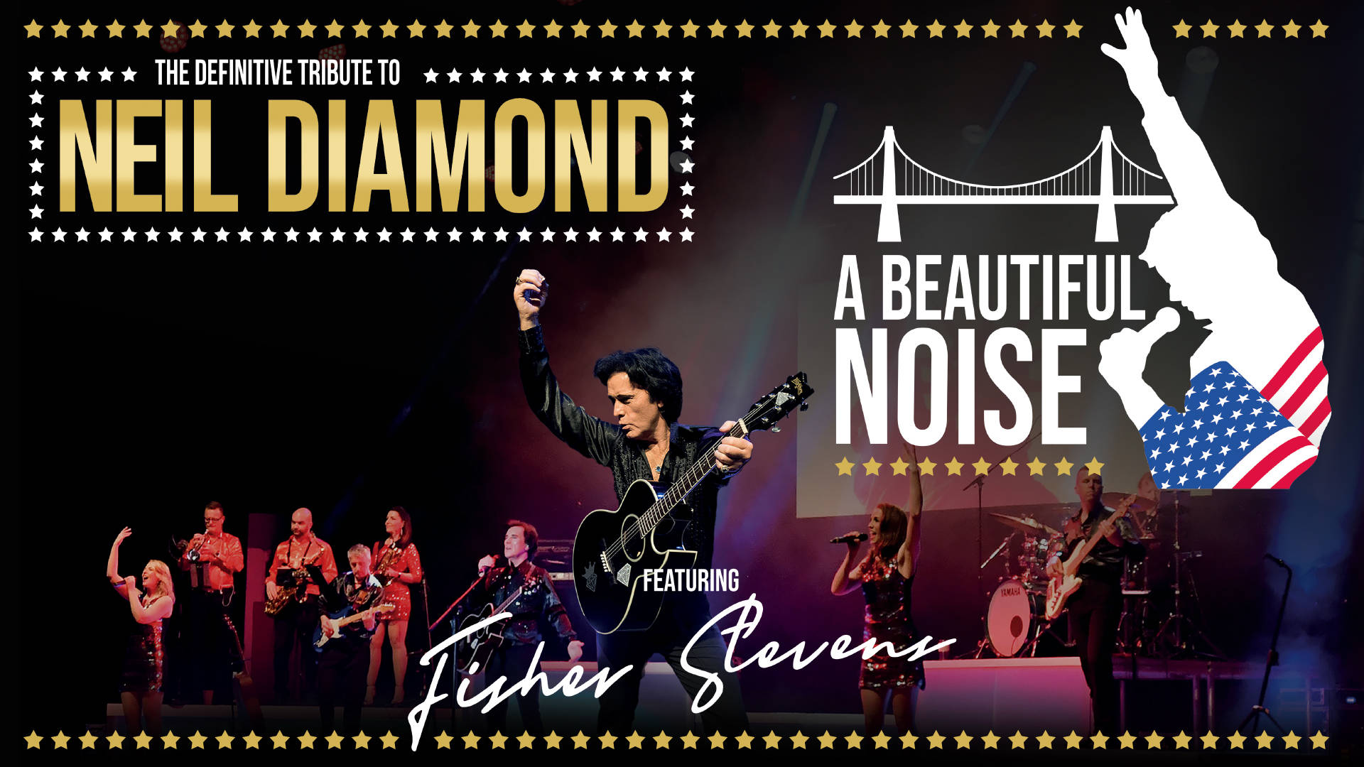 Neil Diamond Tribute Cover Photo Background