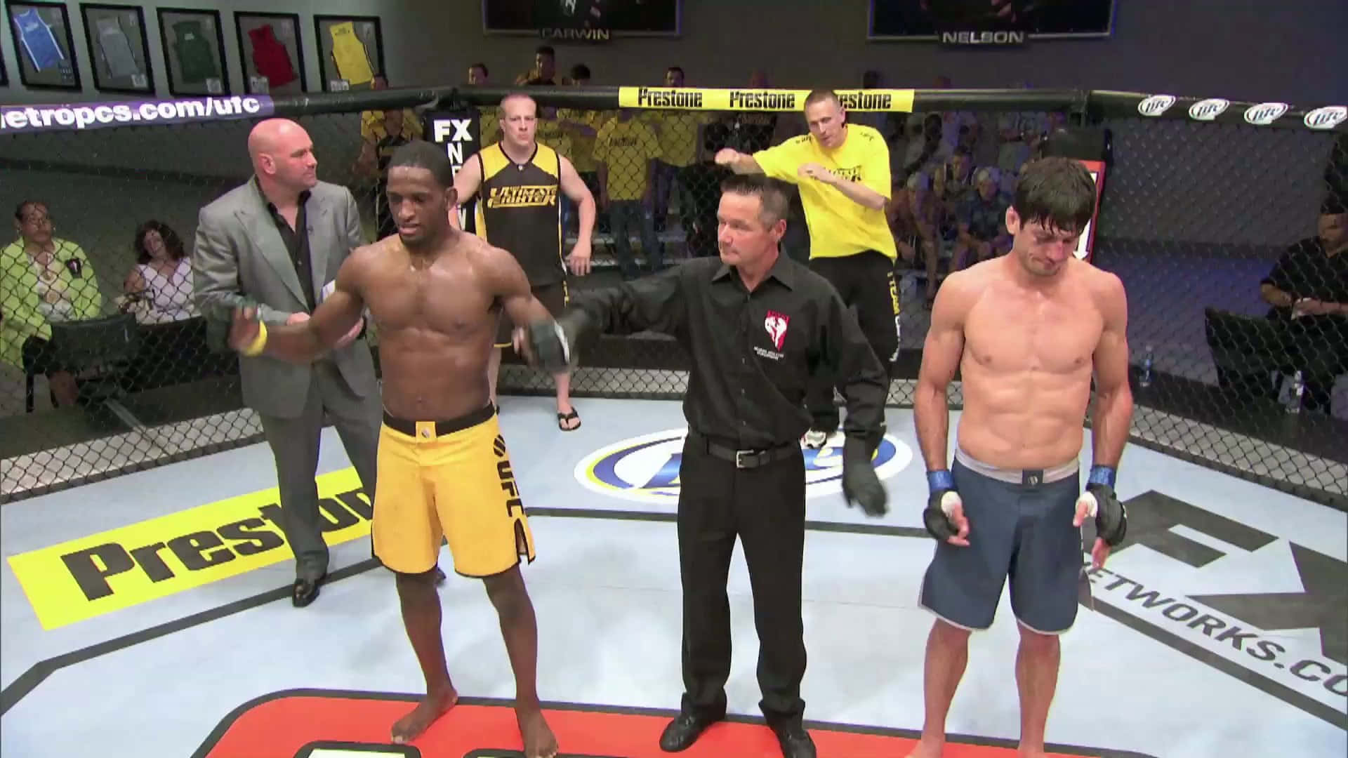 Neil Magny After Fight Background