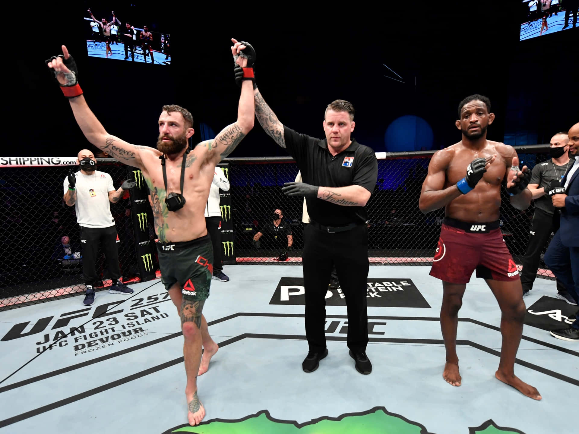 Neil Magny Clapping Background